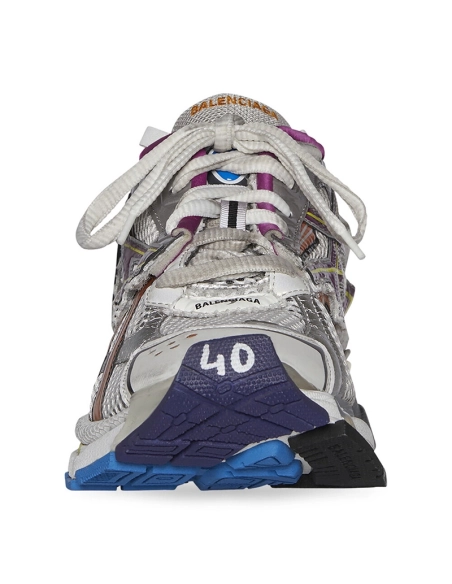 Balenciaga MENS RUNNER SNEAKER IN GREY,Balenciaga Runner,BALENCIAGA