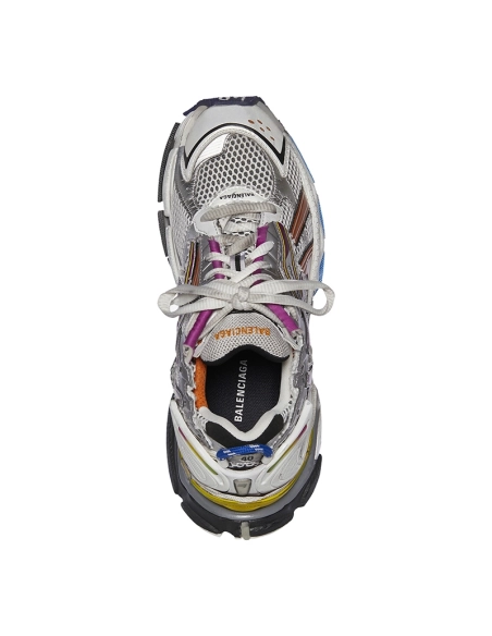 Balenciaga MENS RUNNER SNEAKER IN GREY,Balenciaga Runner,BALENCIAGA