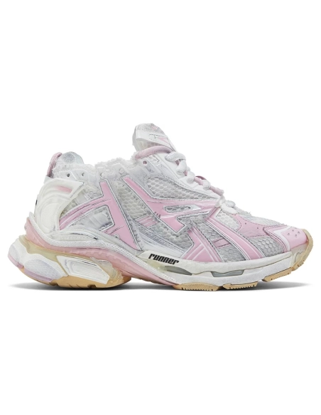 Balenciaga Wmns Runner Sneaker White Pink,Balenciaga Runner,BALENCIAGA