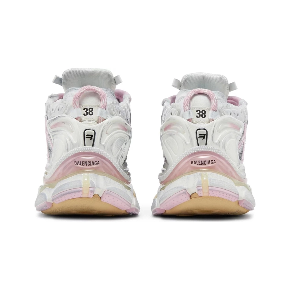 Balenciaga Wmns Runner Sneaker White Pink,Balenciaga Runner,BALENCIAGA
