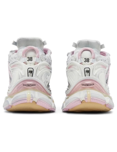 Balenciaga Wmns Runner Sneaker White Pink,Balenciaga Runner,BALENCIAGA