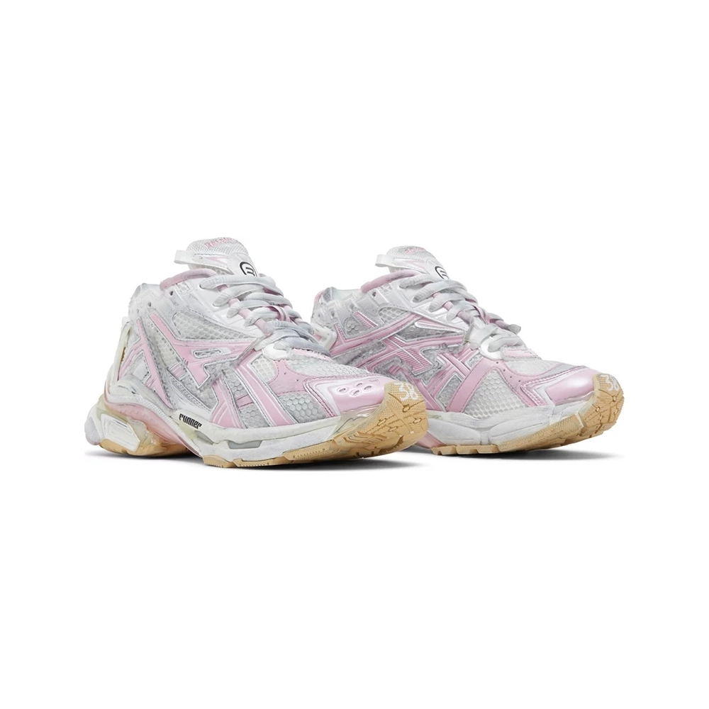 Balenciaga Wmns Runner Sneaker White Pink,Balenciaga Runner,BALENCIAGA