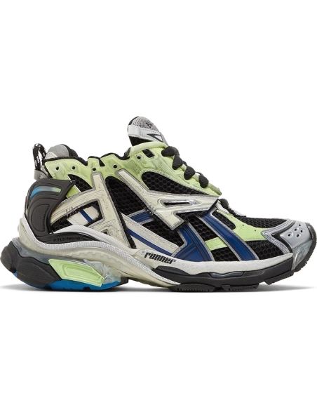 Balenciaga Runner Sneaker Grey Blue Green,Balenciaga Runner,BALENCIAGA