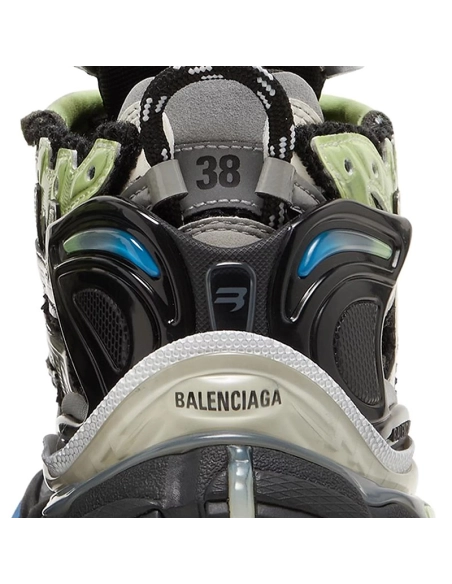 Balenciaga Runner Sneaker Grey Blue Green,Balenciaga Runner,BALENCIAGA