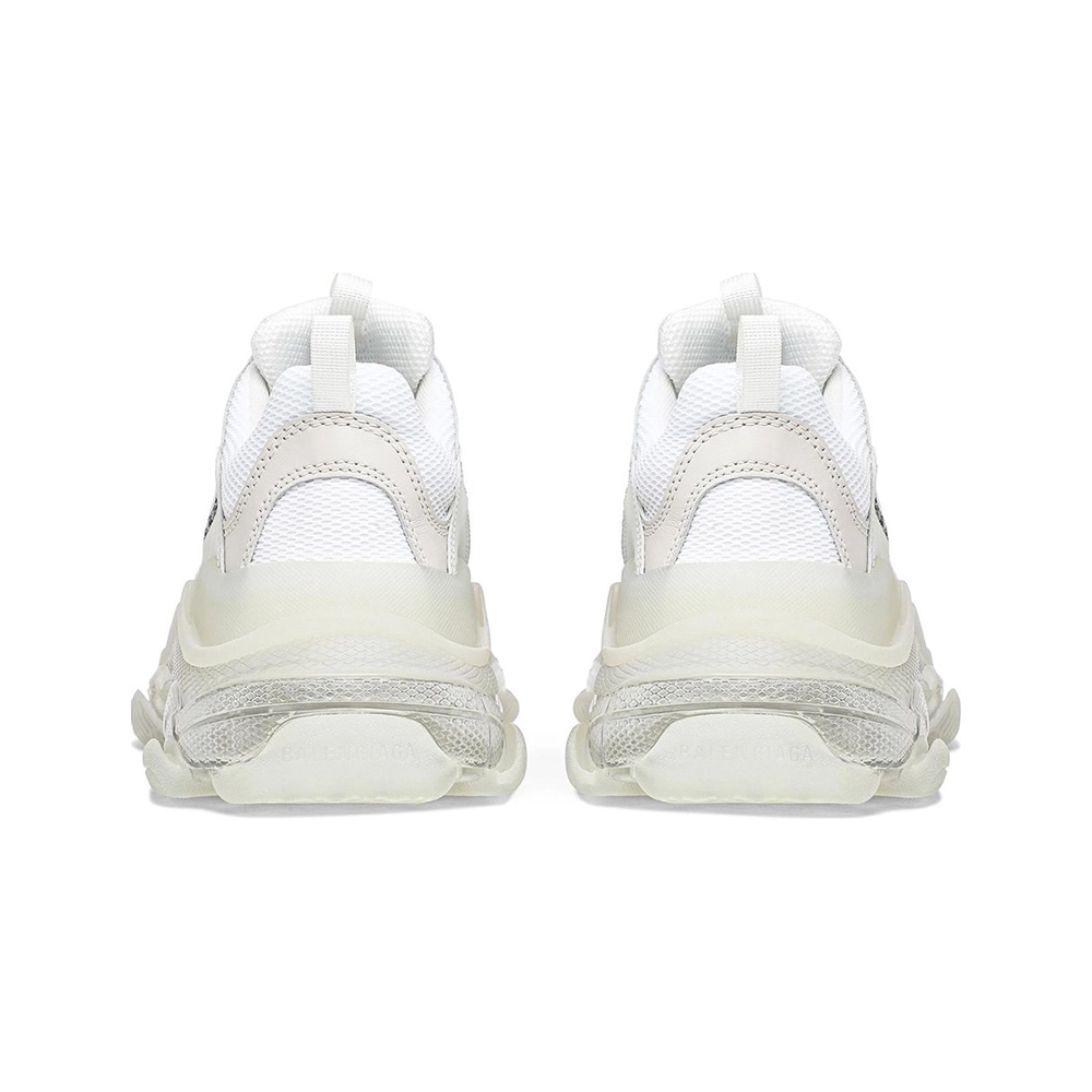 BALENCIAGA TRIPLE S CLEAR SOLE WHITE,BALENCIAGA TRIPLE S,BALENCIAGA