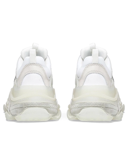 BALENCIAGA TRIPLE S CLEAR SOLE WHITE,BALENCIAGA TRIPLE S,BALENCIAGA