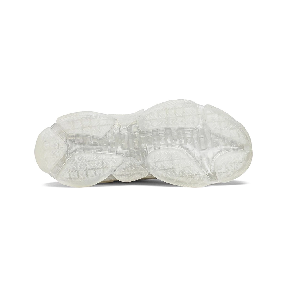 BALENCIAGA TRIPLE S CLEAR SOLE WHITE,BALENCIAGA TRIPLE S,BALENCIAGA
