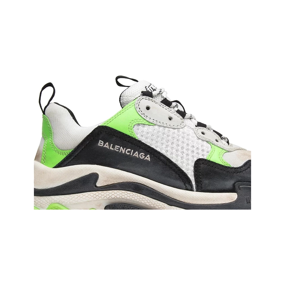 Mr. Porter X BALENCIAGA TRIPLE S Neon Green,BALENCIAGA TRIPLE S,BALENCIAGA