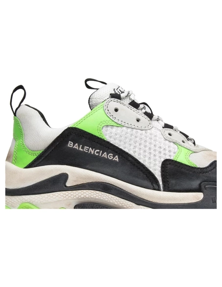 Mr. Porter X BALENCIAGA TRIPLE S Neon Green,BALENCIAGA TRIPLE S,BALENCIAGA