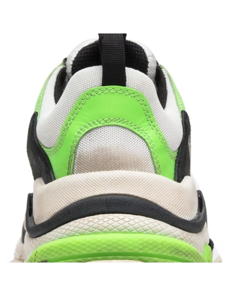 Mr. Porter X BALENCIAGA TRIPLE S Neon Green,BALENCIAGA TRIPLE S,BALENCIAGA
