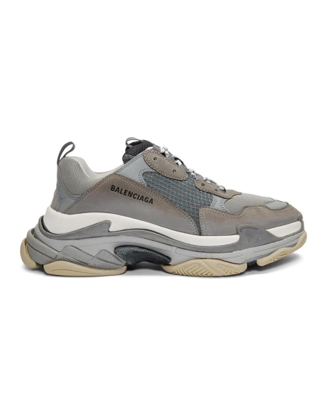 BALENCIAGA TRIPLE S GREY BLACK,BALENCIAGA TRIPLE S,BALENCIAGA