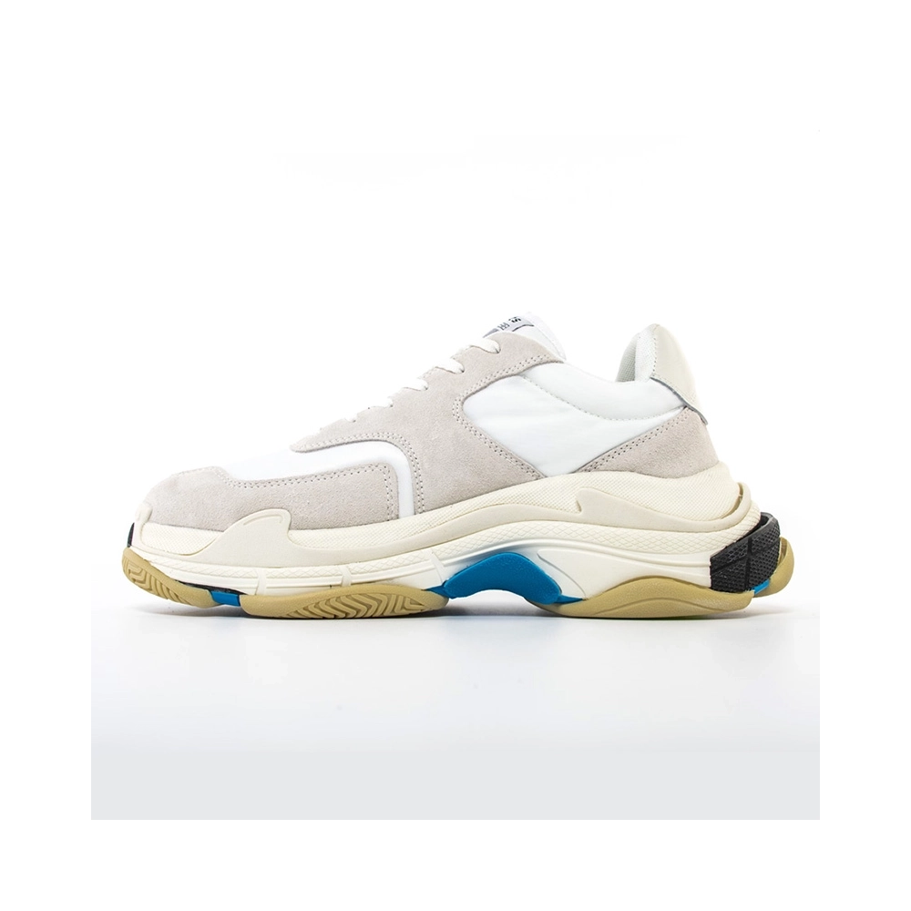 BALENCIAGA TRIPLE S WHITE BLUE,BALENCIAGA TRIPLE S,BALENCIAGA