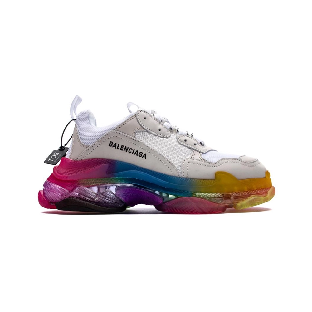 BALENCIAGA TRIPLE S RAINBOW SOLE,BALENCIAGA TRIPLE S,BALENCIAGA