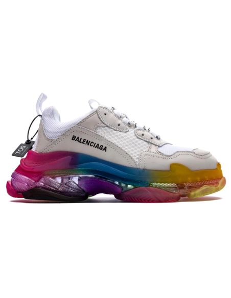 BALENCIAGA TRIPLE S RAINBOW SOLE,BALENCIAGA TRIPLE S,BALENCIAGA