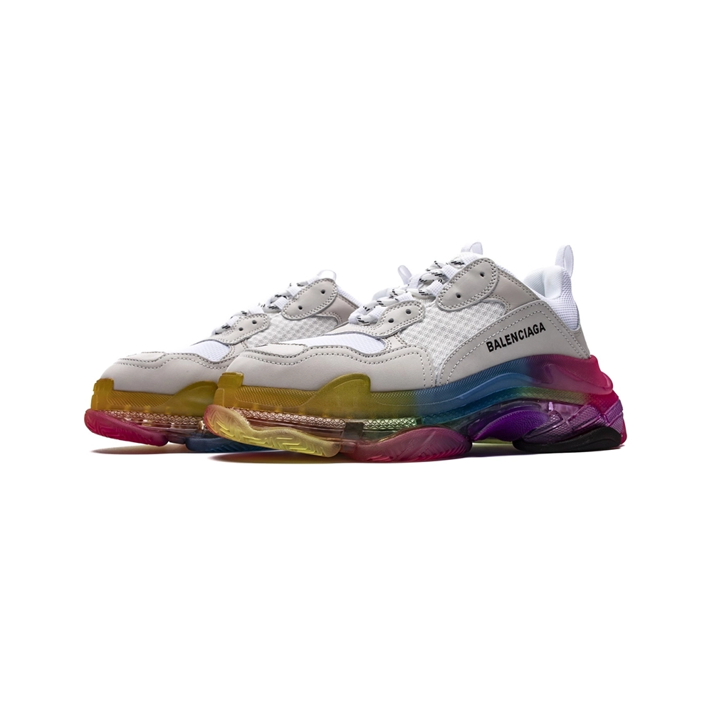 BALENCIAGA TRIPLE S RAINBOW SOLE,BALENCIAGA TRIPLE S,BALENCIAGA