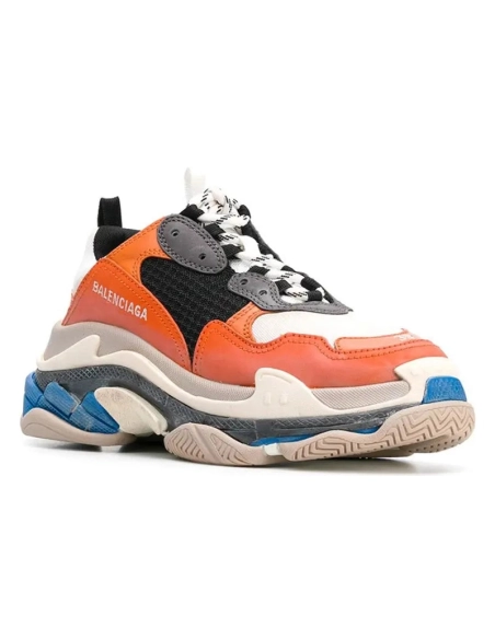 BALENCIAGA TRIPLE S ORANGE,BALENCIAGA TRIPLE S,BALENCIAGA
