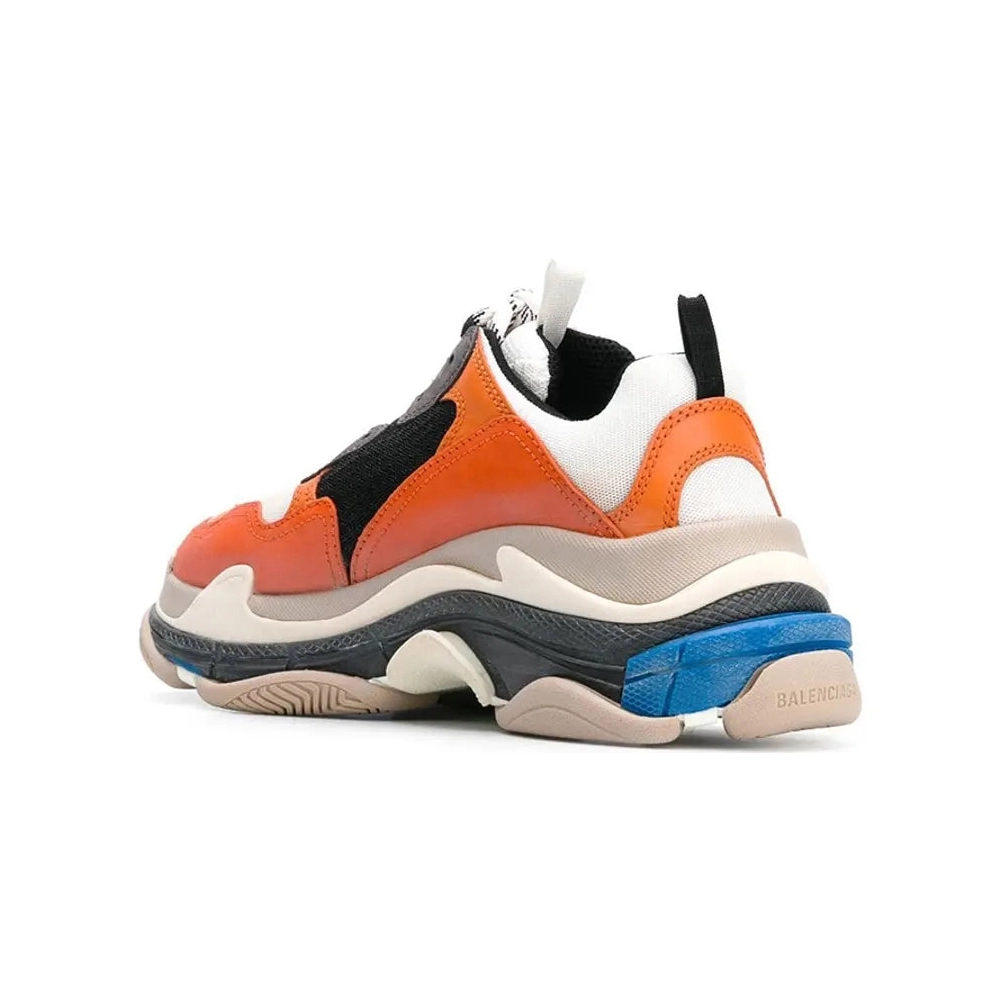 BALENCIAGA TRIPLE S ORANGE,BALENCIAGA TRIPLE S,BALENCIAGA