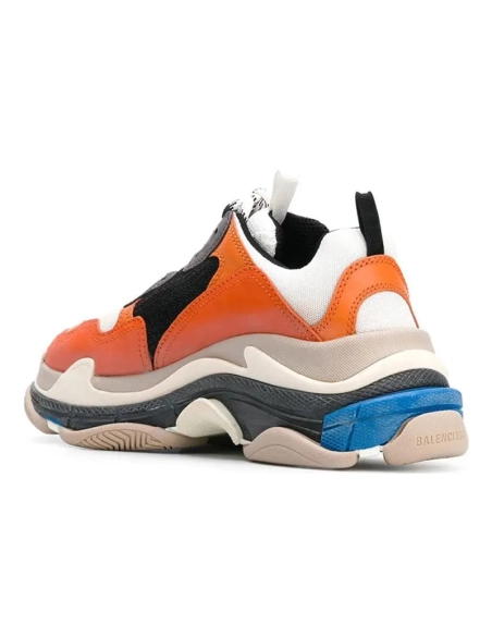 BALENCIAGA TRIPLE S ORANGE,BALENCIAGA TRIPLE S,BALENCIAGA