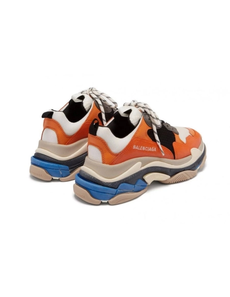 BALENCIAGA TRIPLE S ORANGE,BALENCIAGA TRIPLE S,BALENCIAGA