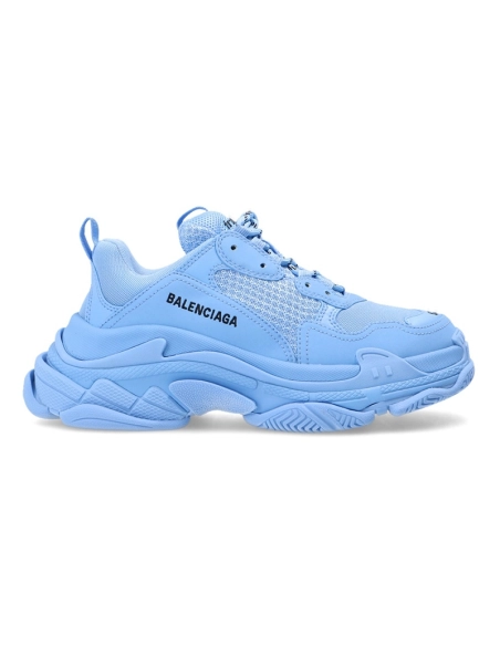 BALENCIAGA TRIPLE S LIGHT BLUE,BALENCIAGA TRIPLE S,BALENCIAGA