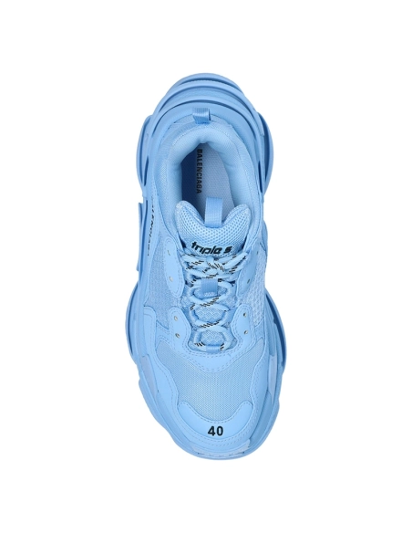 BALENCIAGA TRIPLE S LIGHT BLUE,BALENCIAGA TRIPLE S,BALENCIAGA