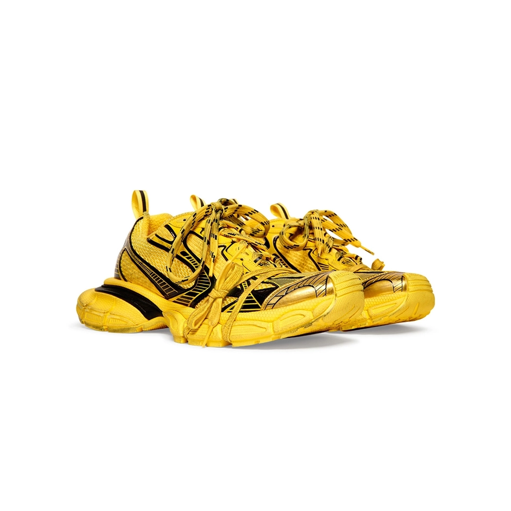 Balenciaga 3XL Sneaker WornOut Yellow Black,BALENCIAGA 3XL SNEAKER,BALENCIAGA