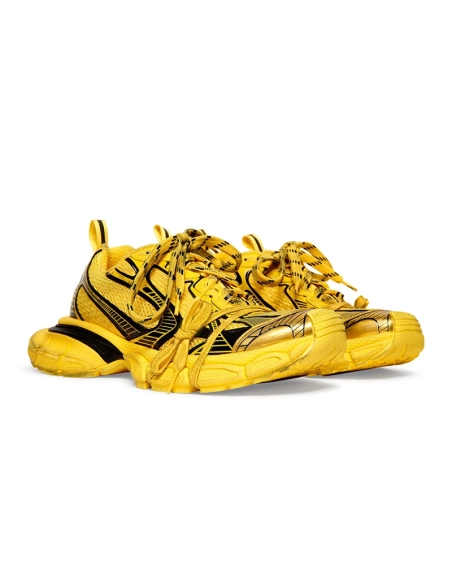 Balenciaga 3XL Sneaker WornOut Yellow Black,BALENCIAGA 3XL SNEAKER,BALENCIAGA