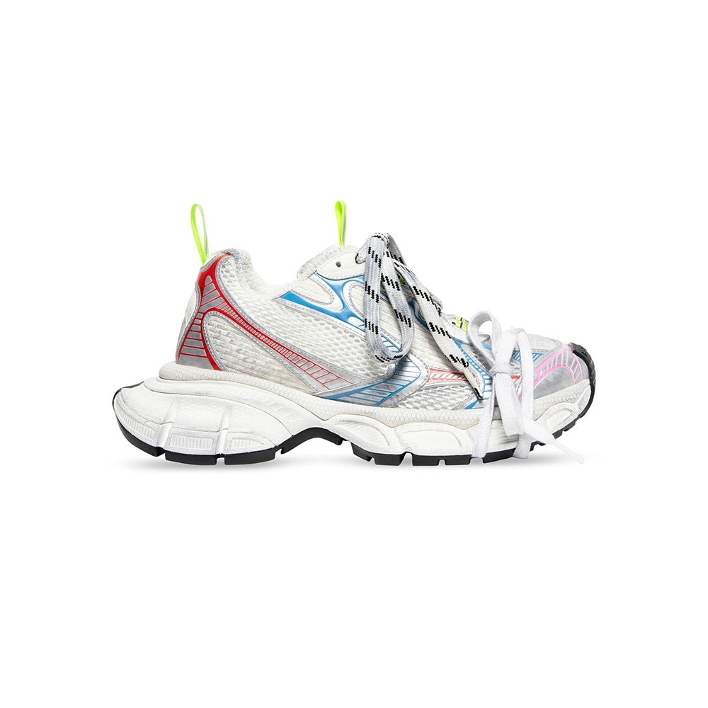 Balenciaga 3XL Sneaker WornOut White Blue Red,BALENCIAGA 3XL SNEAKER,BALENCIAGA