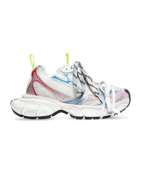 Balenciaga 3XL Sneaker WornOut White Blue Red,BALENCIAGA 3XL SNEAKER,BALENCIAGA