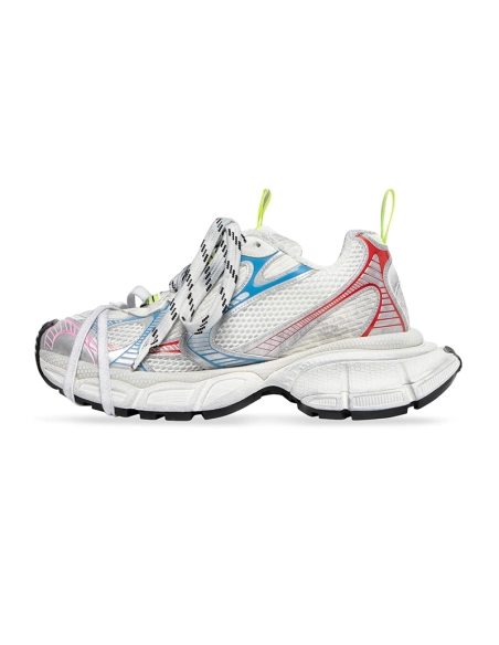 Balenciaga 3XL Sneaker WornOut White Blue Red,BALENCIAGA 3XL SNEAKER,BALENCIAGA