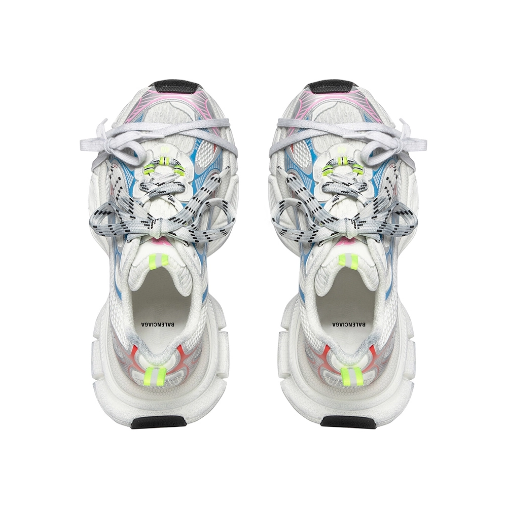 Balenciaga 3XL Sneaker WornOut White Blue Red,BALENCIAGA 3XL SNEAKER,BALENCIAGA