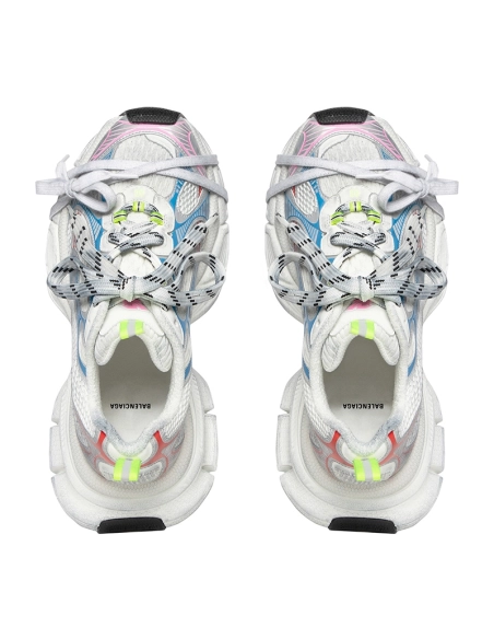 Balenciaga 3XL Sneaker WornOut White Blue Red,BALENCIAGA 3XL SNEAKER,BALENCIAGA