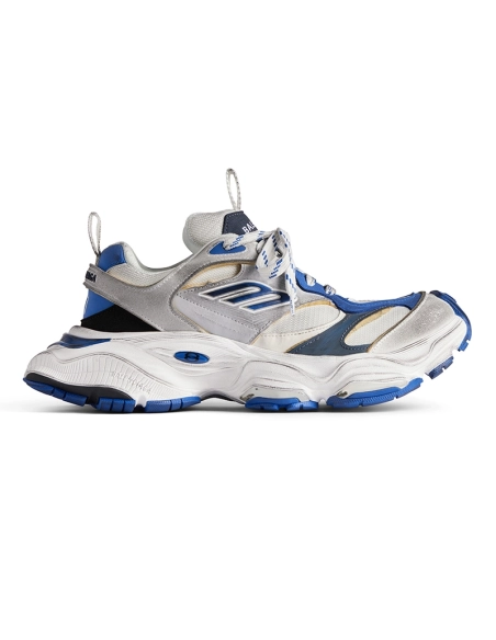 Balenciaga Cargo Sneaker in grey, white and blue,BALENCIAGA CARGO,BALENCIAGA