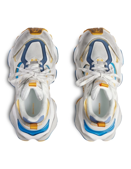 Balenciaga Cargo Sneaker in white, grey, orange and blue,BALENCIAGA CARGO,BALENCIAGA