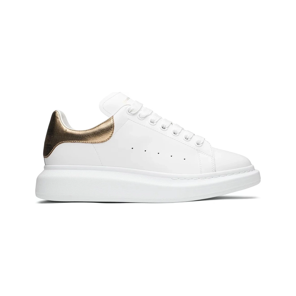 Alexander McQueen Oversized Sneaker White Gold,ALEXANDER MCQUEEN,Other Brand Reps Sneakers