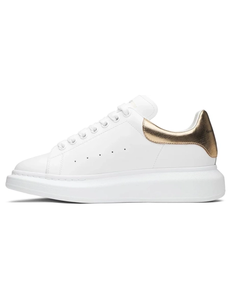 Alexander McQueen Oversized Sneaker White Gold,ALEXANDER MCQUEEN,Other Brand Reps Sneakers