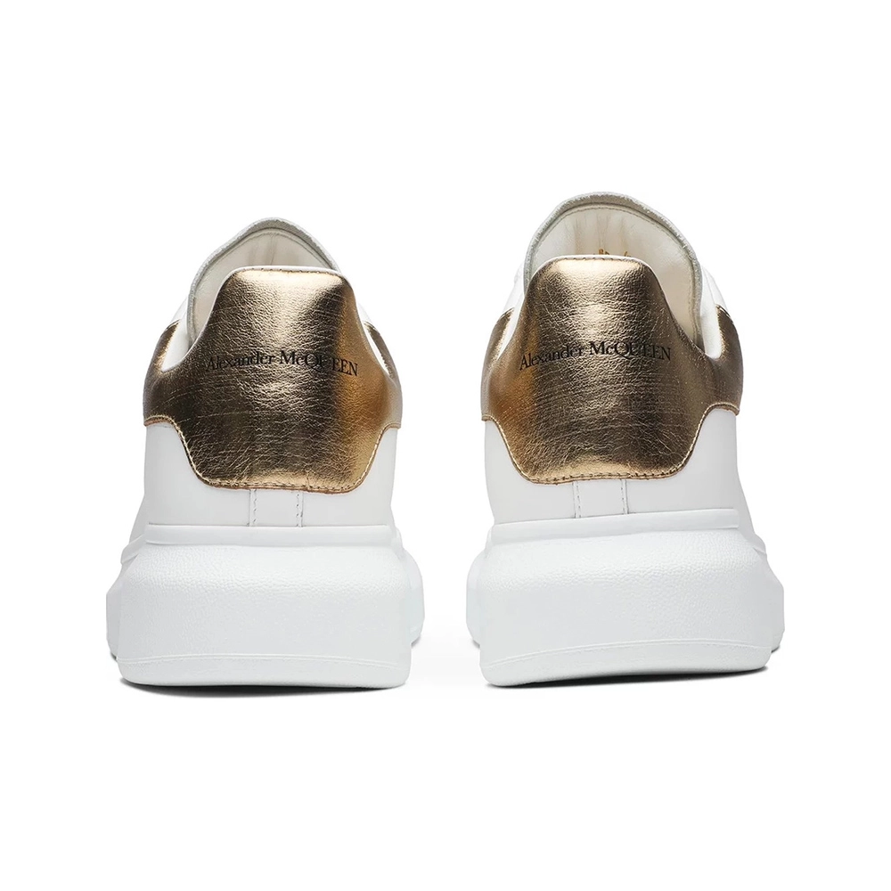 Alexander McQueen Oversized Sneaker White Gold,ALEXANDER MCQUEEN,Other Brand Reps Sneakers