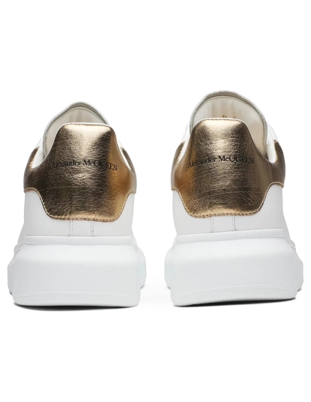 Alexander McQueen Oversized Sneaker White Gold,ALEXANDER MCQUEEN,Other Brand Reps Sneakers