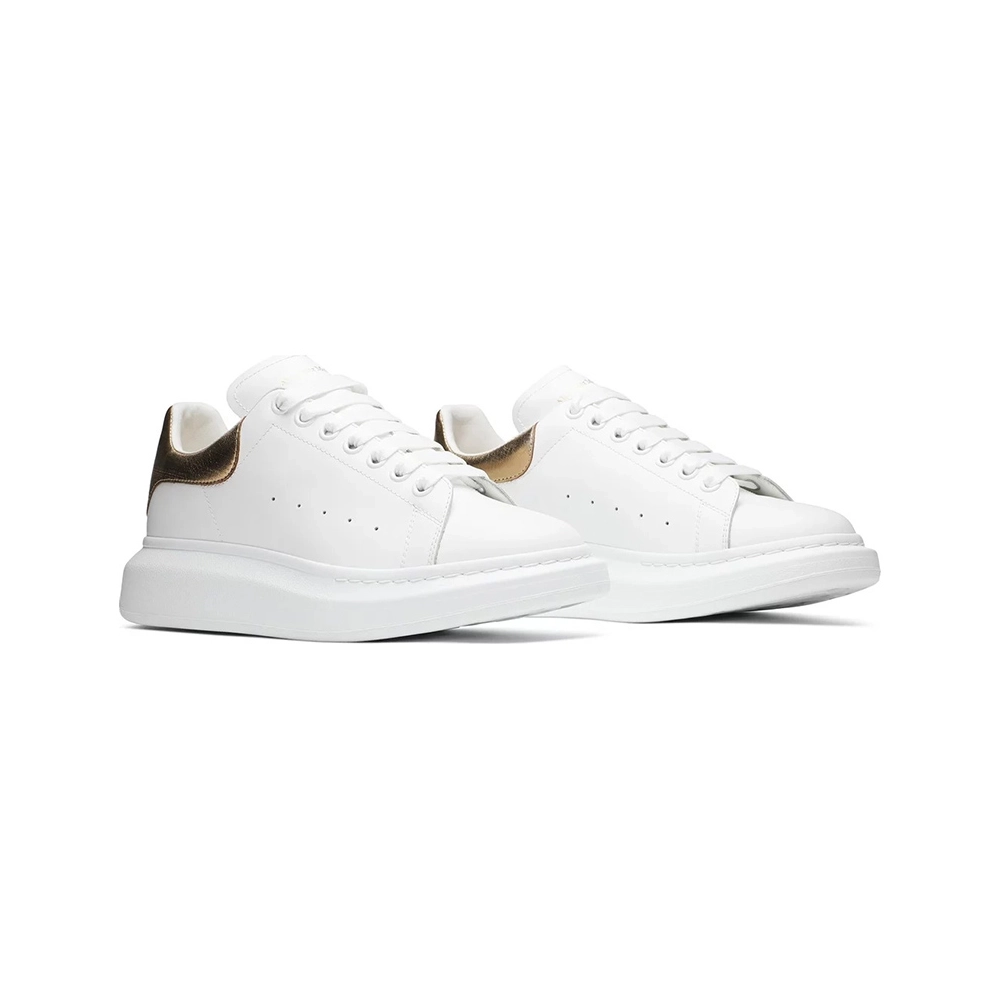 Alexander McQueen Oversized Sneaker White Gold,ALEXANDER MCQUEEN,Other Brand Reps Sneakers