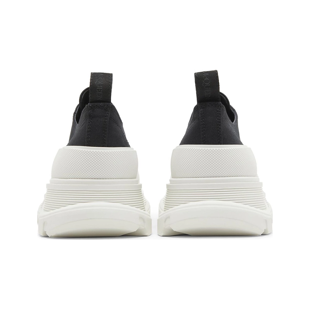 Alexander McQueen Tread Slick Lace Up Black White,ALEXANDER MCQUEEN,Other Brand Reps Sneakers
