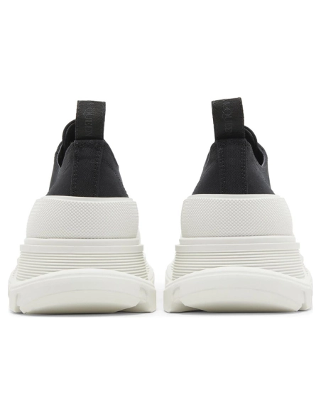 Alexander McQueen Tread Slick Lace Up Black White,ALEXANDER MCQUEEN,Other Brand Reps Sneakers