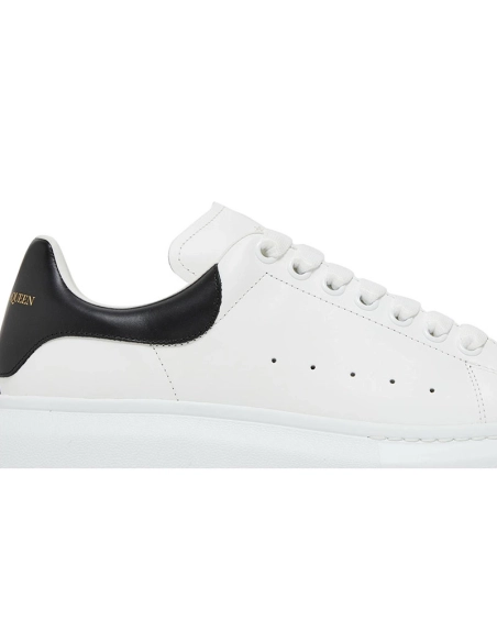 Alexander McQueen Oversized Sneaker White Black,ALEXANDER MCQUEEN,Other Brand Reps Sneakers