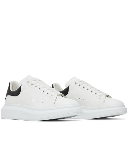 Alexander McQueen Oversized Sneaker White Black,ALEXANDER MCQUEEN,Other Brand Reps Sneakers