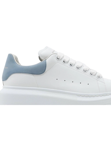 Alexander McQueen Oversized Sneaker White Dream Blue,ALEXANDER MCQUEEN,Other Brand Reps Sneakers
