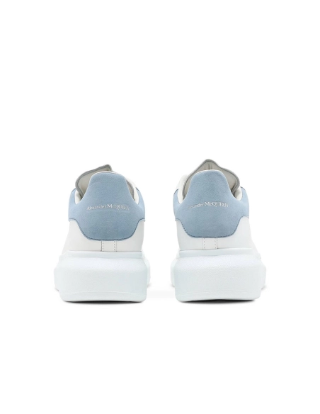 Alexander McQueen Oversized Sneaker White Dream Blue,ALEXANDER MCQUEEN,Other Brand Reps Sneakers