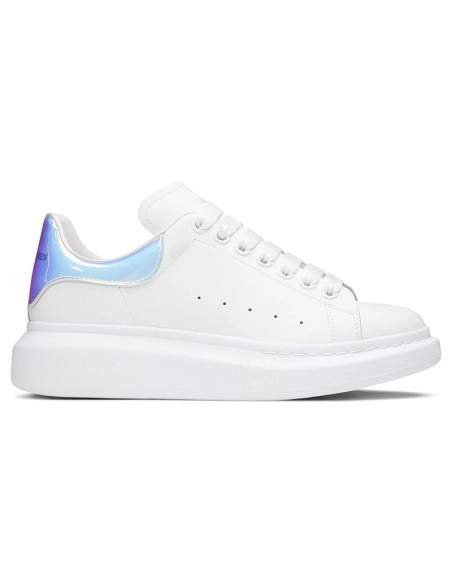 Alexander McQueen Oversized Sneaker White Iridescent,ALEXANDER MCQUEEN,Other Brand Reps Sneakers
