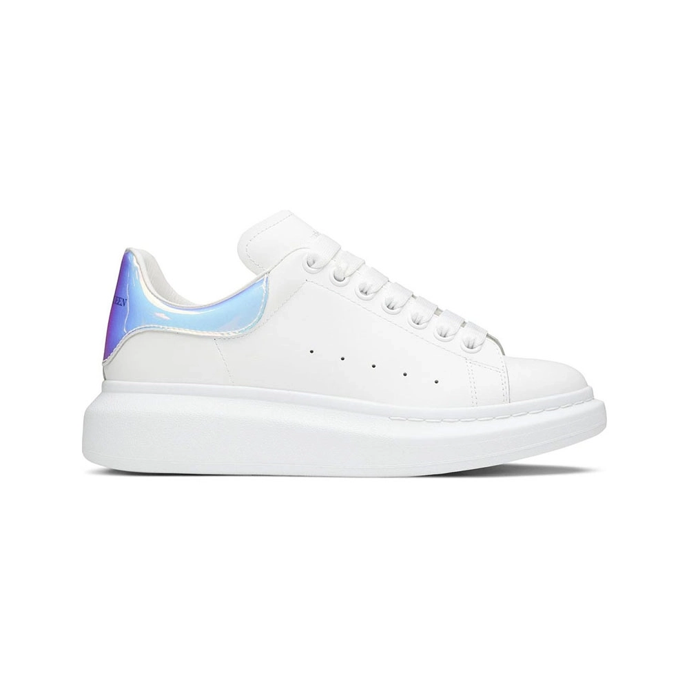 Alexander McQueen Oversized Sneaker White Iridescent,ALEXANDER MCQUEEN,Other Brand Reps Sneakers