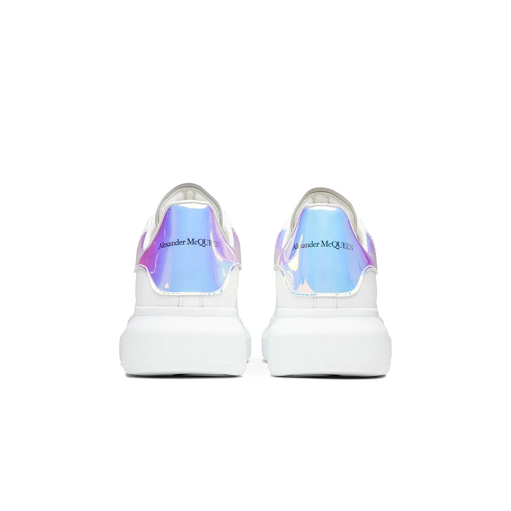 Alexander McQueen Oversized Sneaker White Iridescent,ALEXANDER MCQUEEN,Other Brand Reps Sneakers
