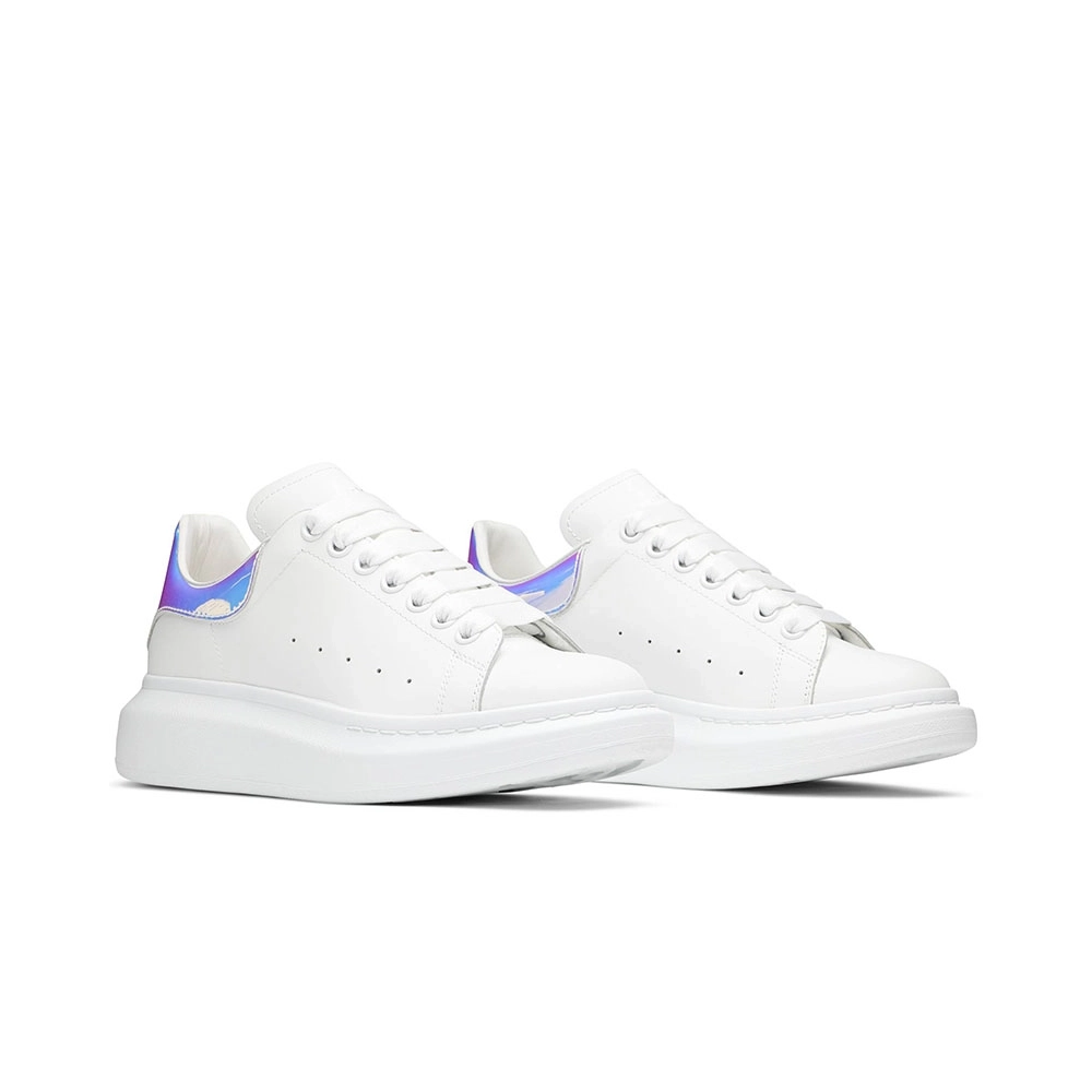 Alexander McQueen Oversized Sneaker White Iridescent,ALEXANDER MCQUEEN,Other Brand Reps Sneakers