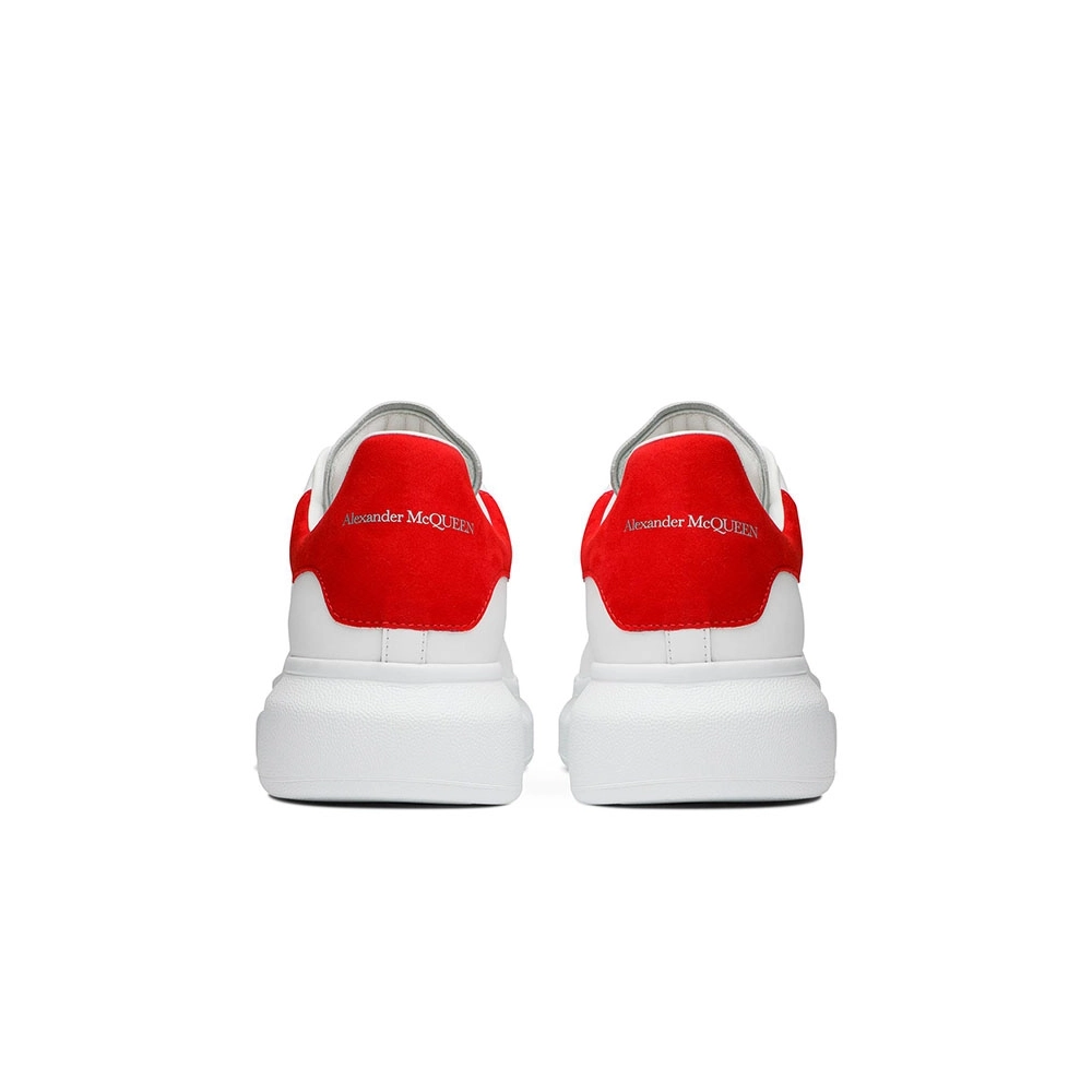 Alexander McQueen Oversized Sneaker White Lust Red,ALEXANDER MCQUEEN,Other Brand Reps Sneakers